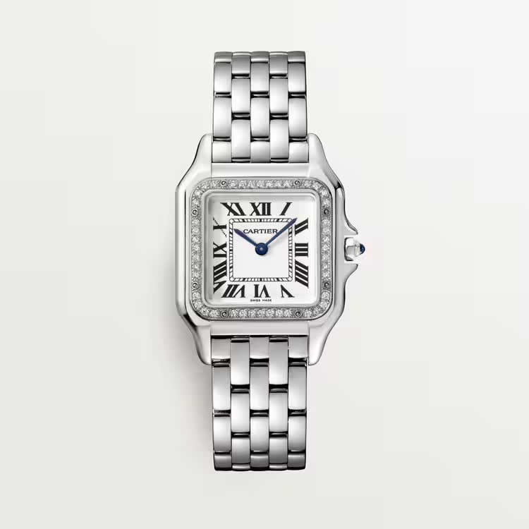 BV  | 쿼츠 무브먼트 l 27mm x 37mm l 까르띠에 팬더 미디엄 W4PN0018