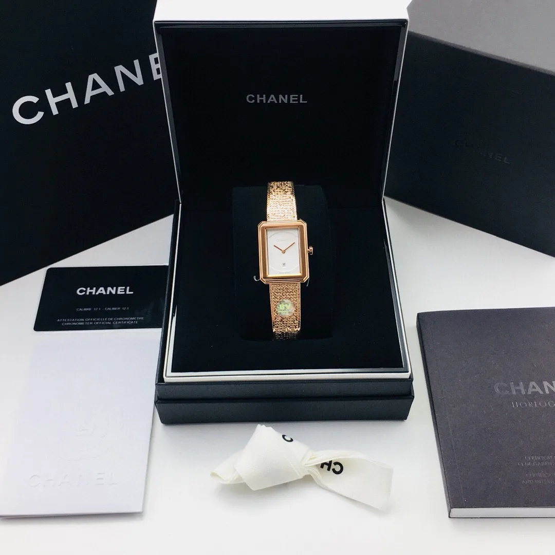 BV | 쿼츠 무브먼트 l26.7X34.6 mm l CHAN** BOY FRIEND H4884