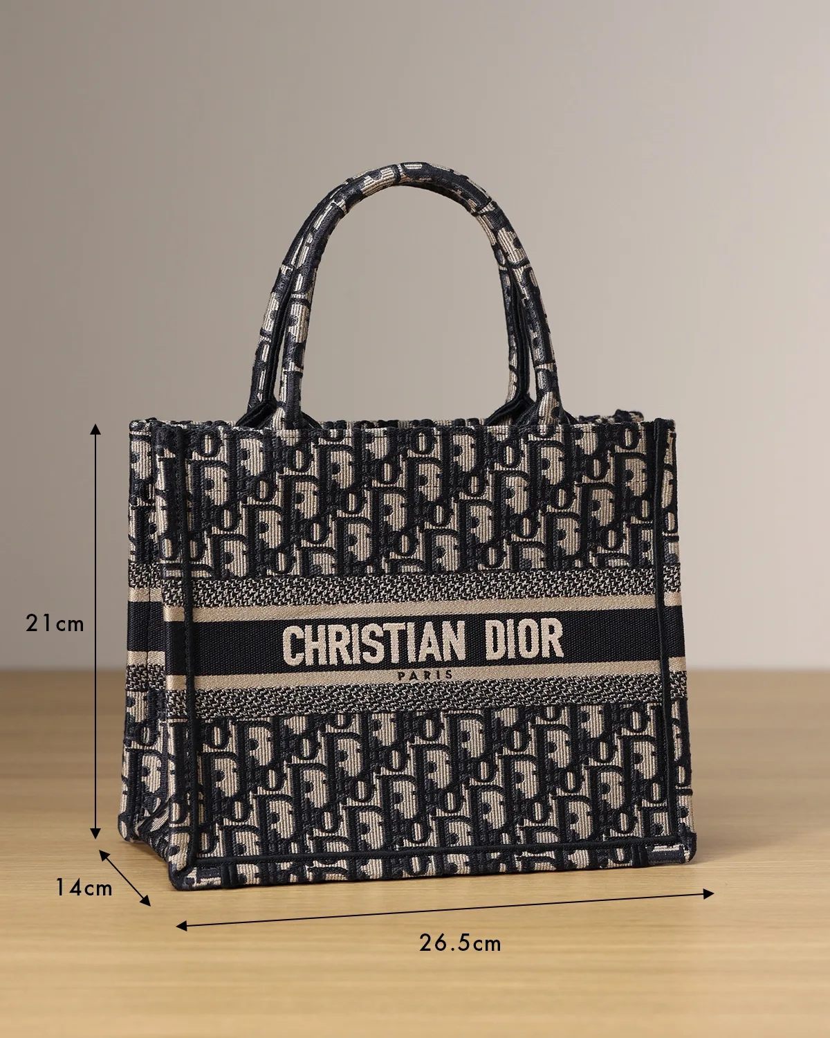 M9 Dior Book Tote M1265ZRIW_M828 26.5 x 21 x 14
