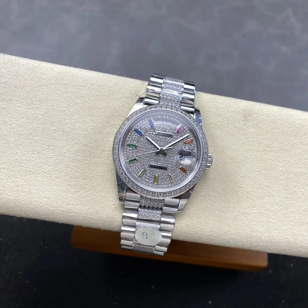 8+ | 3255 무브먼트 | 36mm | 데이데이트 Day-date 147g