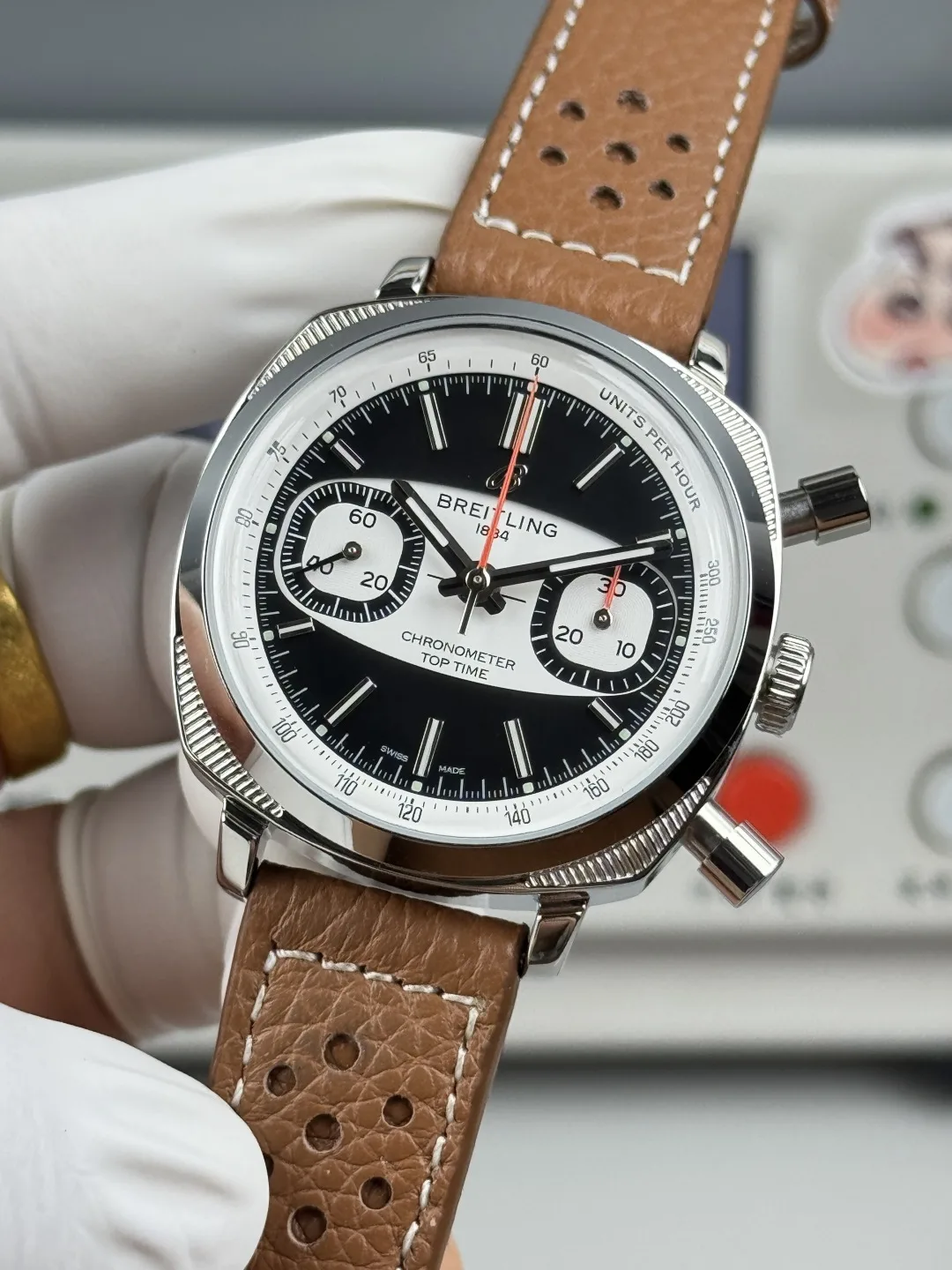 BLS l 7750 l  38mm l 브라이틀링 탑 타임 B01 Racing