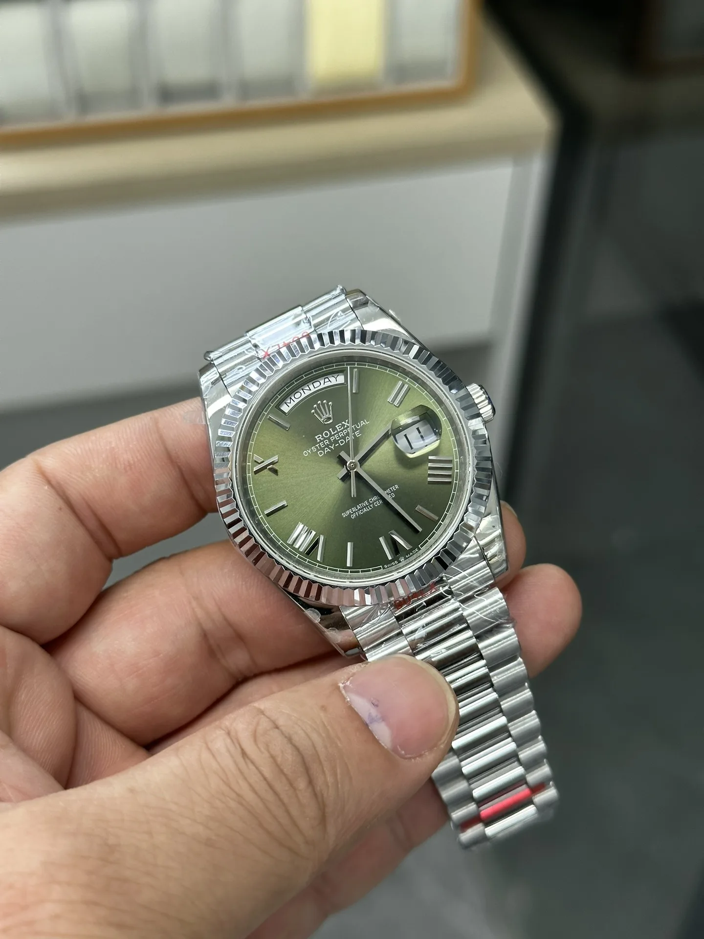 GM l 2836무브먼트 l 40mm l 데이데이트 Day-date 178g