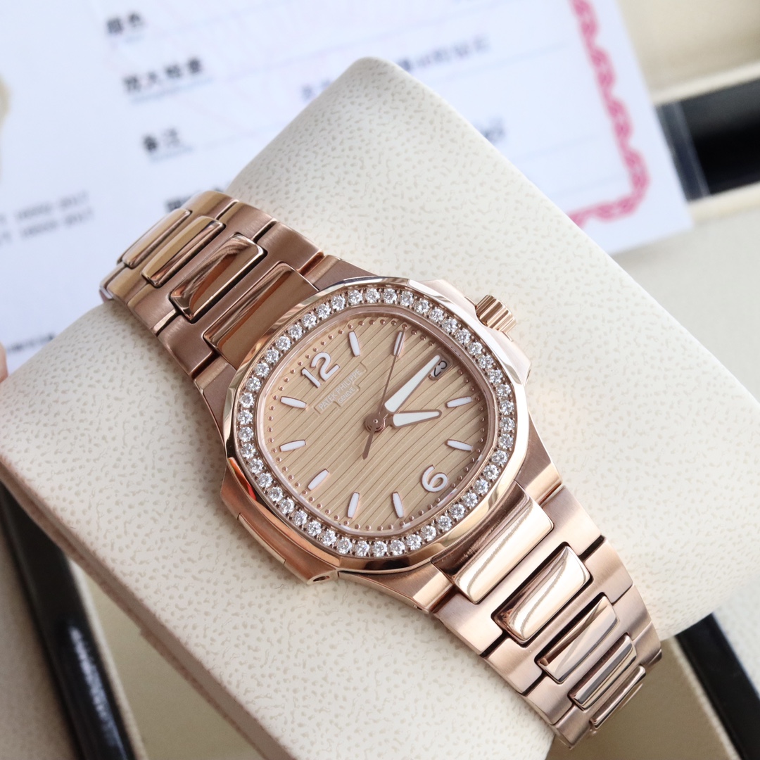 파텍 필립 노틸러스 32mm｜다이아몬드
