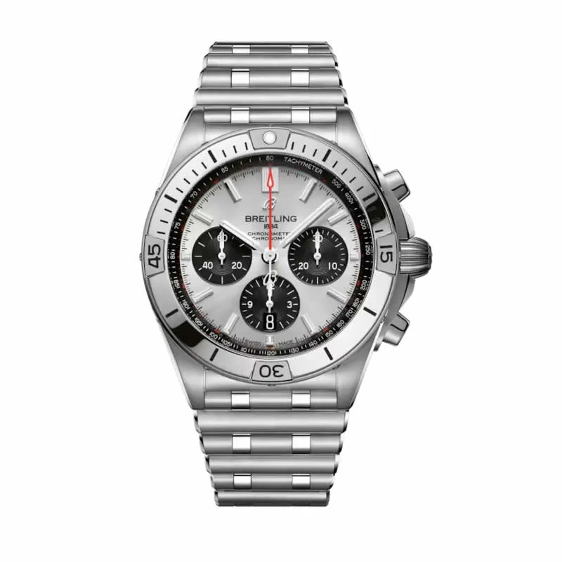 BLS l 7750 l 42mm l 브라이트 링 크로노 매트 B01 AB0134101K1S1