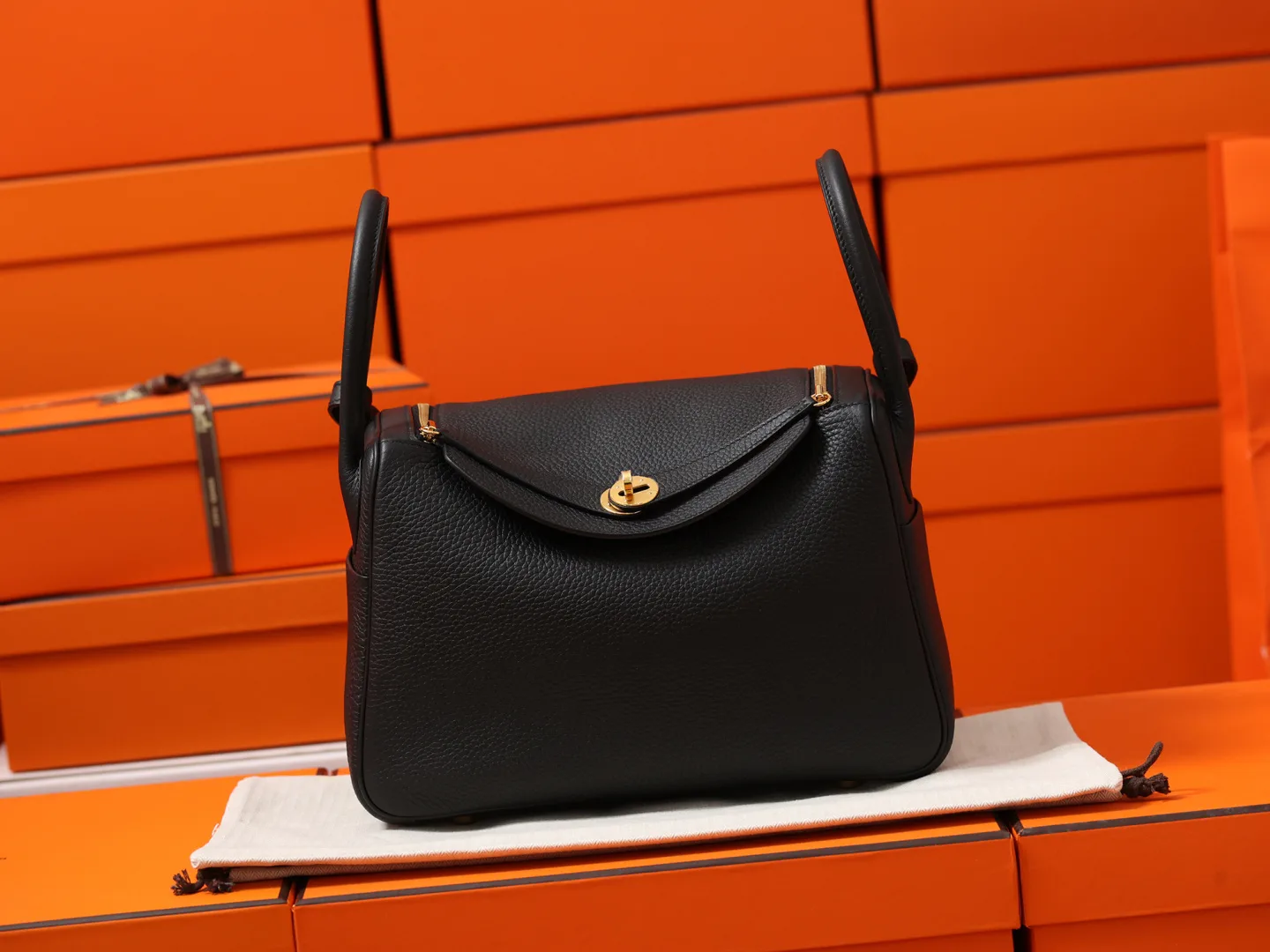 Herme*  Lindy 30cm 클레멘스 가죽