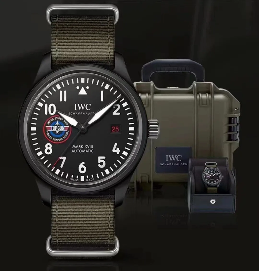 M+ l 2892 l 41mm l IWC 파일럿 마크18  IW324712 세라믹