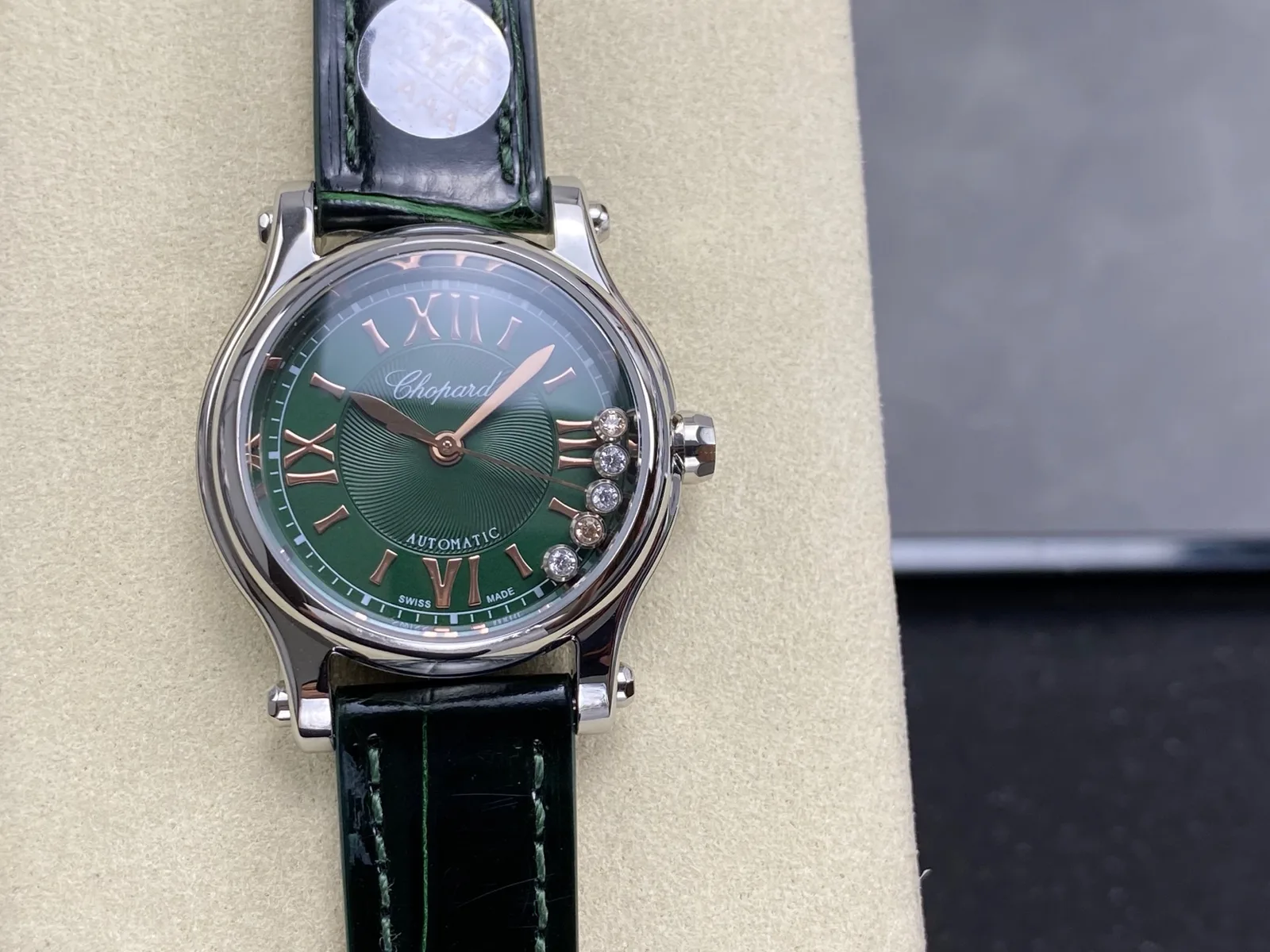 YF l 2892 l 30mm l 쇼파드 Happy Sport Diamonds Automatic 30