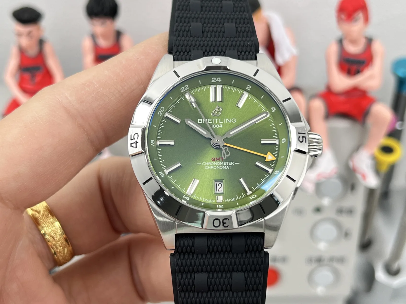 BLS l 40mm l 크로노맷 오토매틱 Gmt 40 - A32398101C1A1