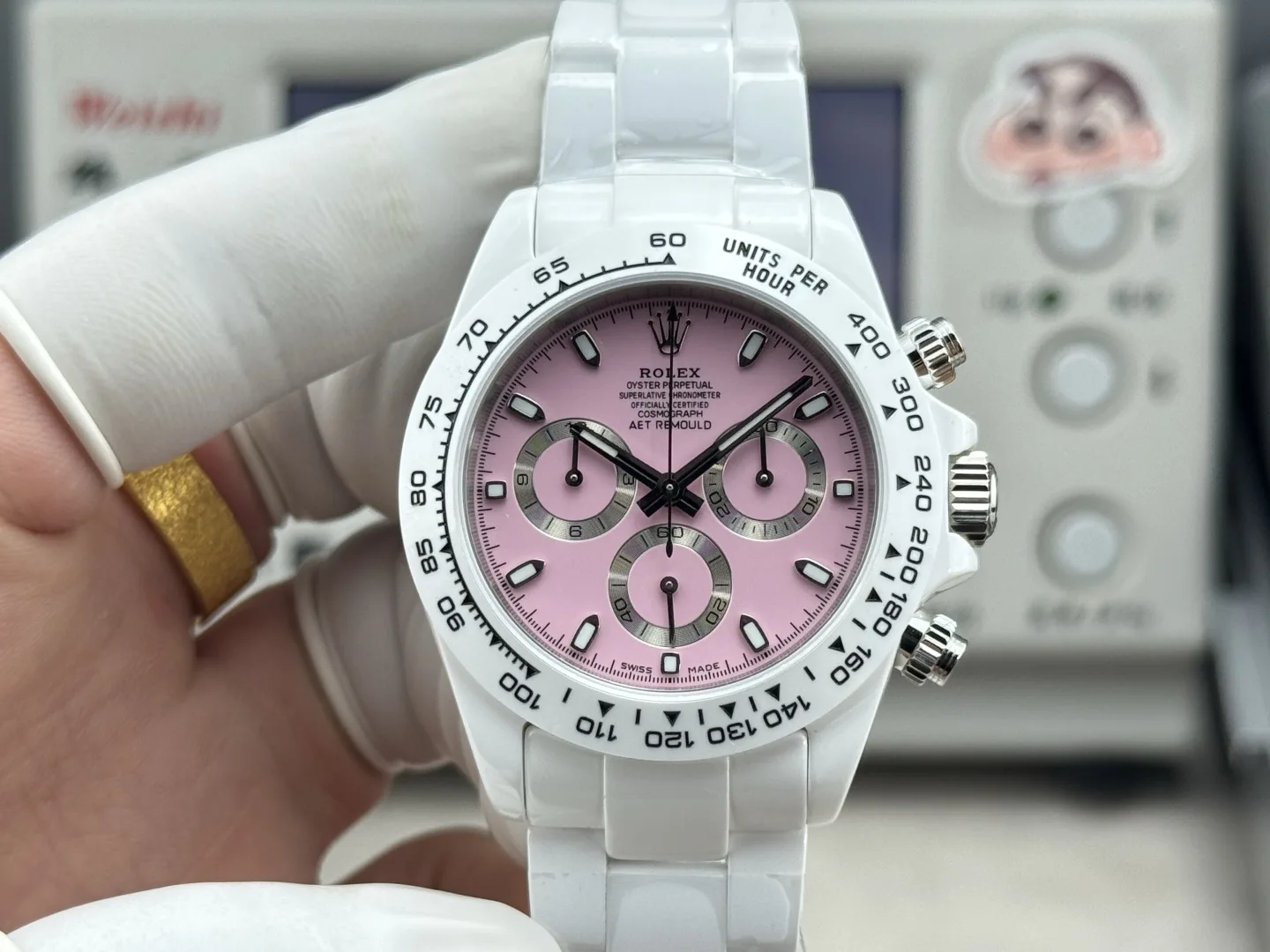 HEH l 4801/4130 l 40mm l 롤렉스 데이토나 AET 세라믹 개조