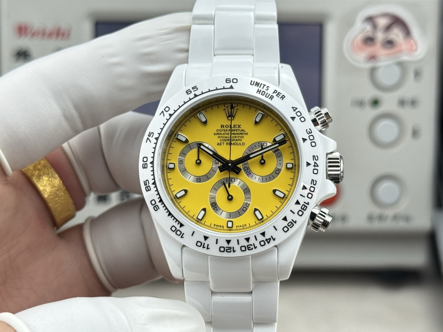 HEH l 4801/4130 l 40mm l 롤렉스 데이토나 AET 세라믹 개조