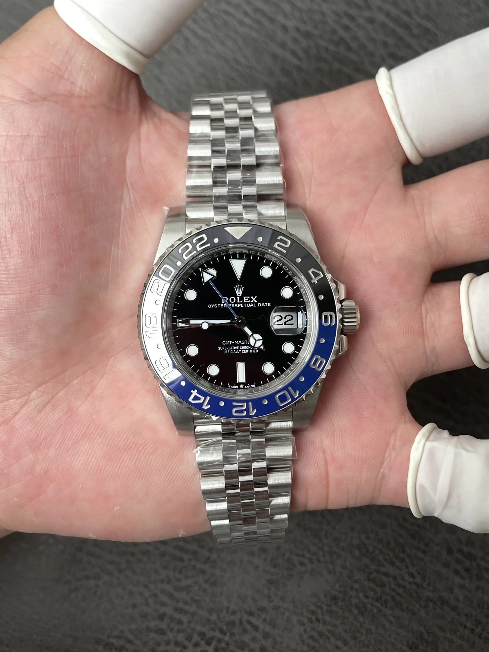 Rich l 40mm l 3285 무브먼트｜롤렉스 GMT-마스터 II 126710BLNR 프리스프렁