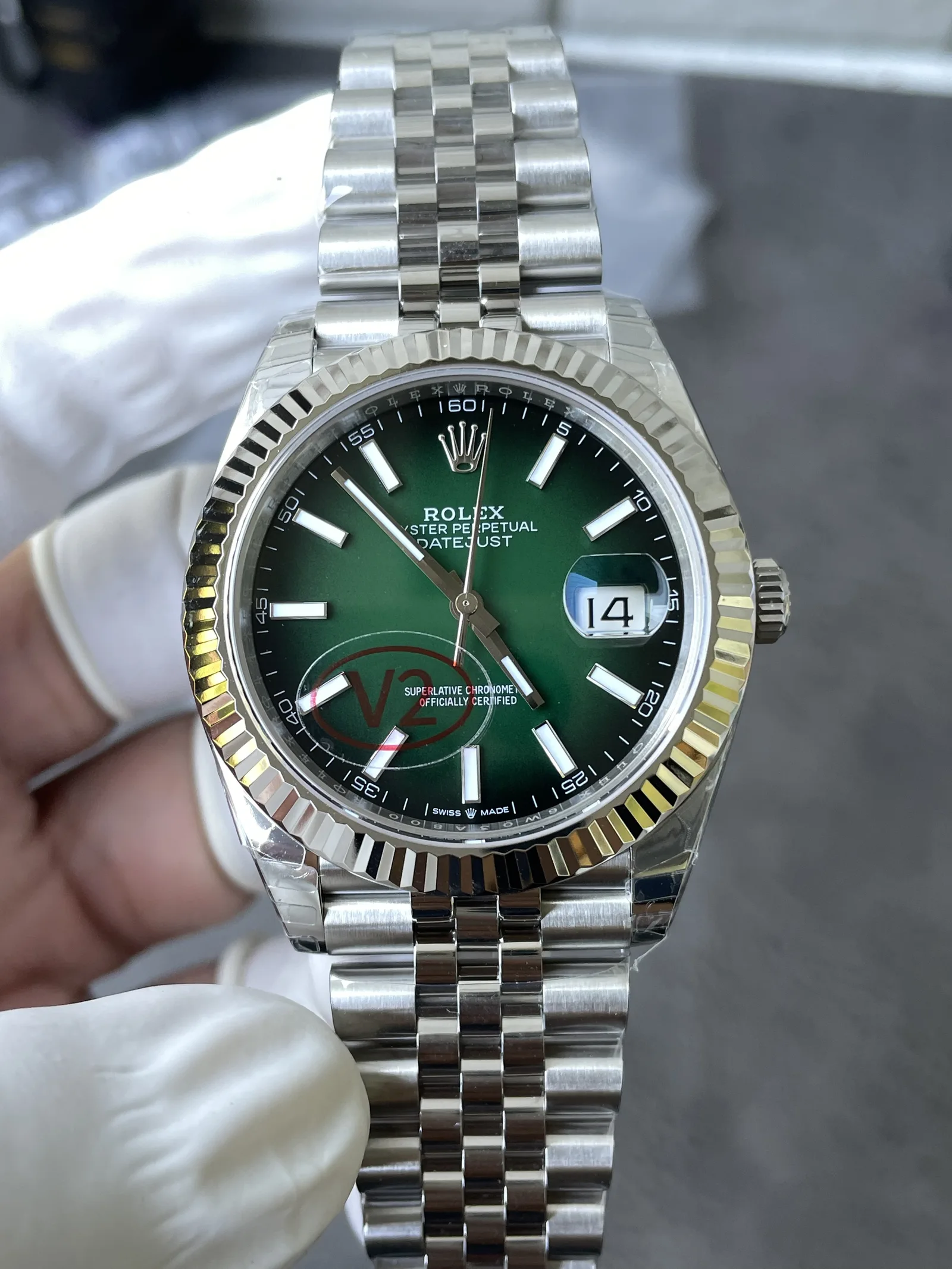VS l 3235｜41mm l 롤렉스 데이트저스트 M126334-0033