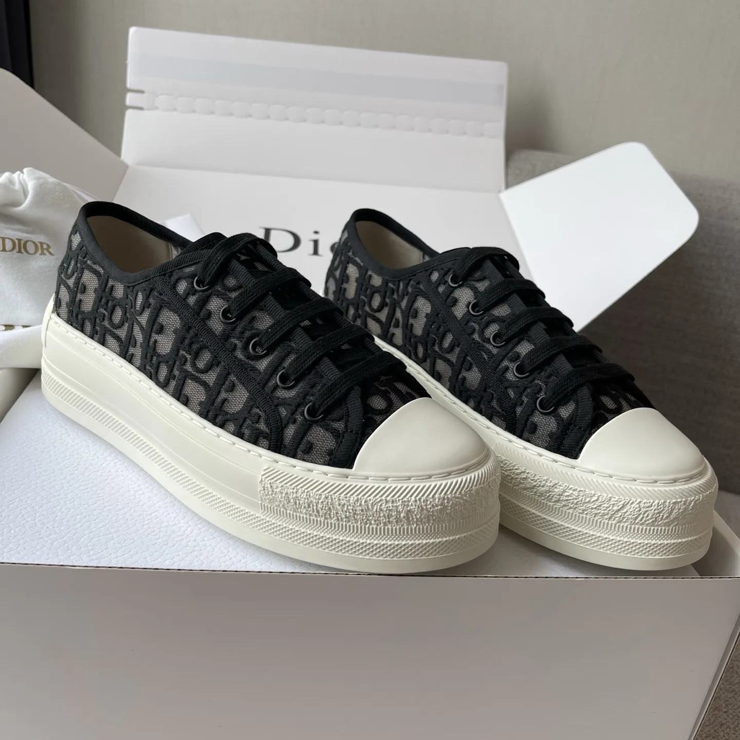 Walk'n'Dior Platform Sneaker KCK546OEN