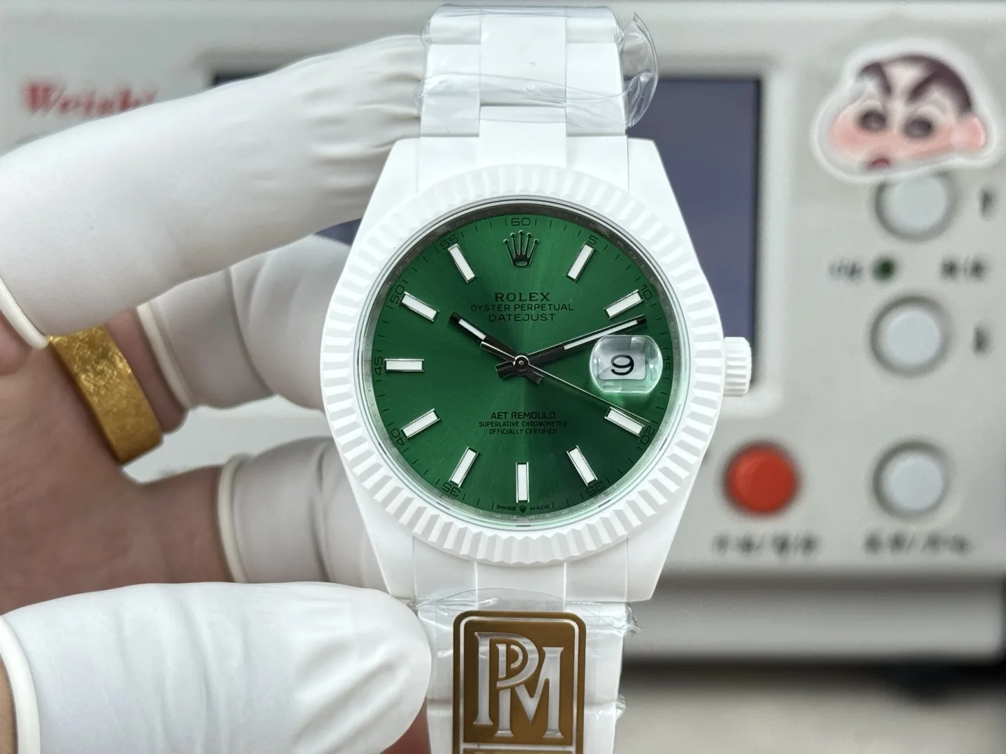 PPM l 3235 l 41mm l AET REMOULD 롤렉스 데이트저스트 세라믹