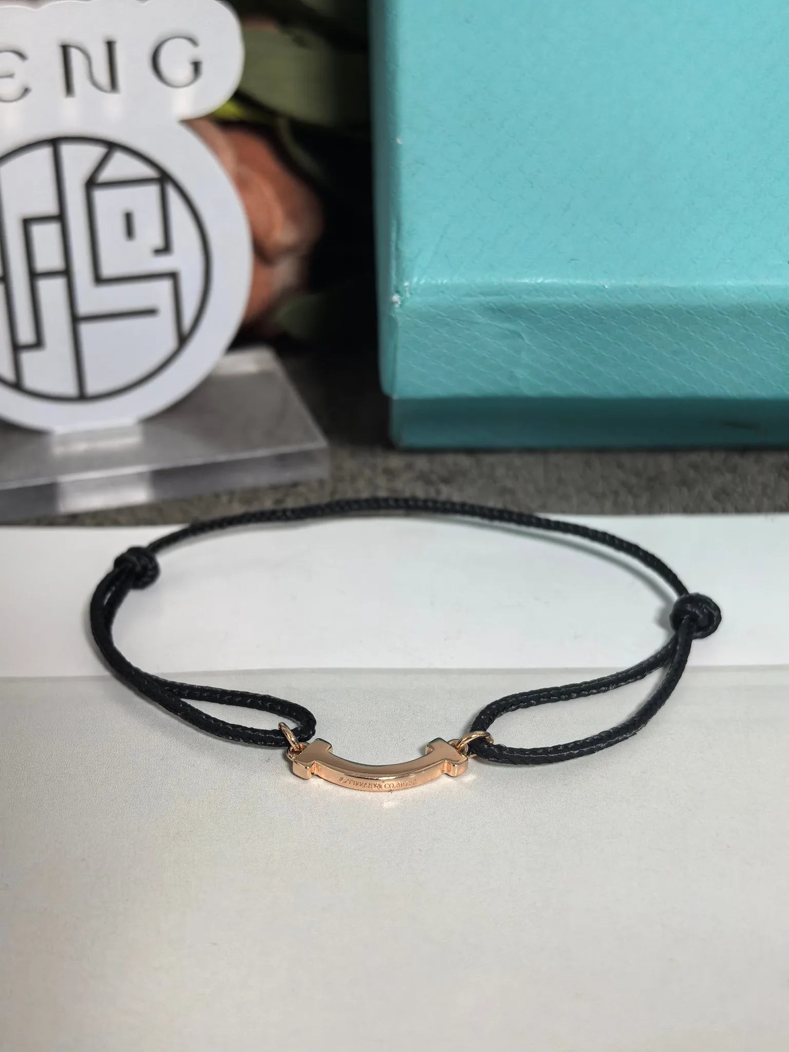 TIFFANY&Co 티파니앤코 스마일 끈팔찌
