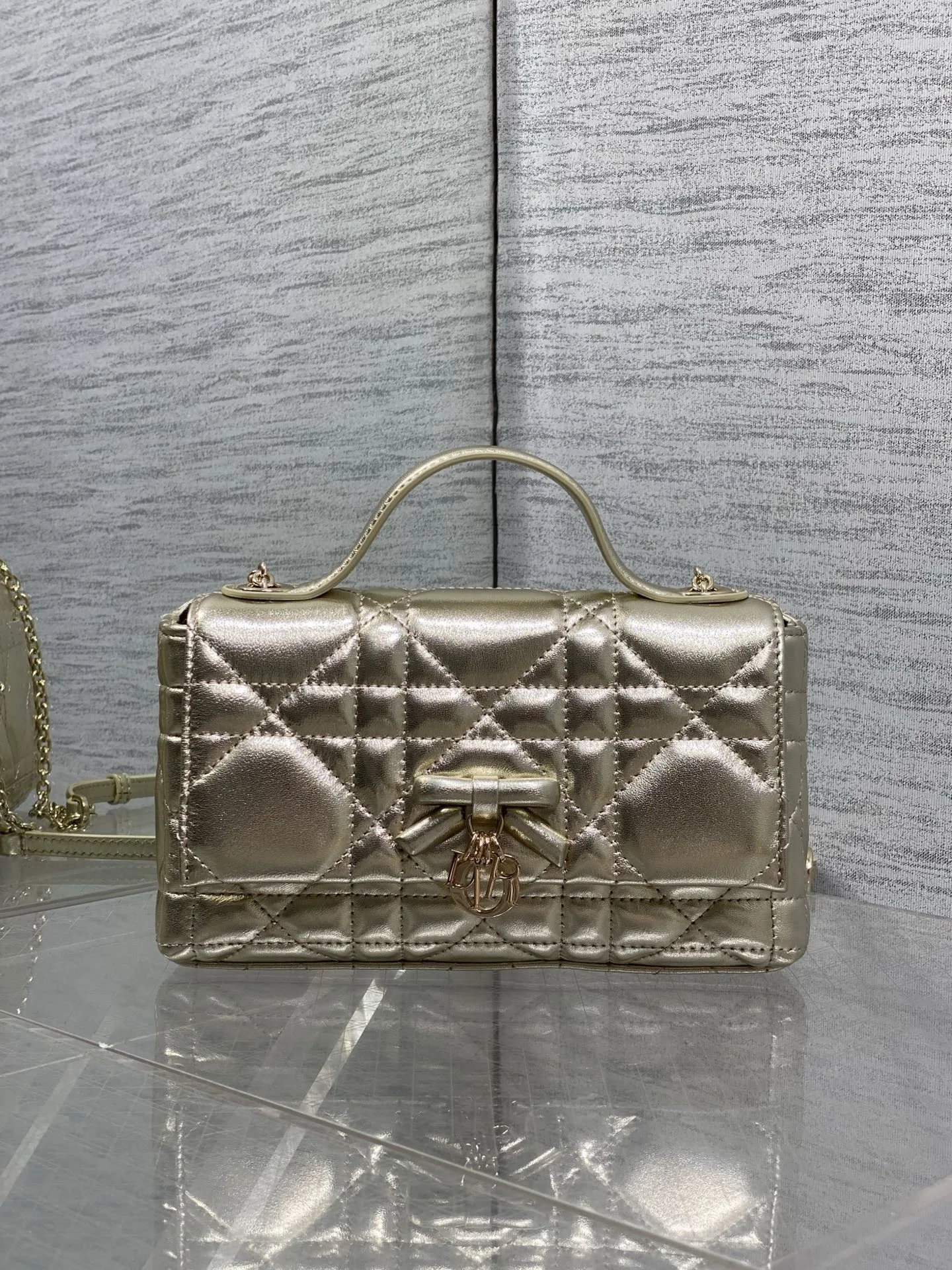 My Tender Dior Top Handle Mini Bag S0987OGYD 21*11.5*7cm