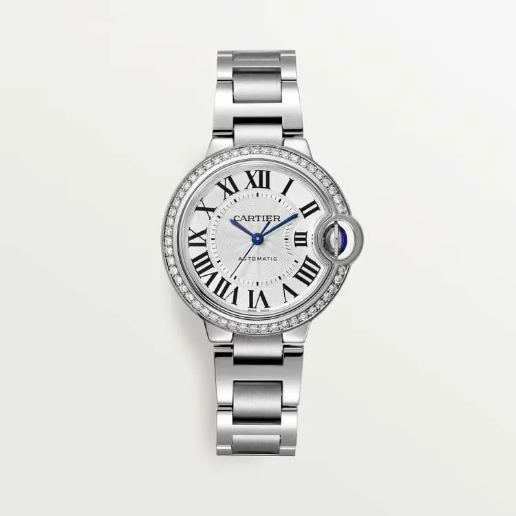 Eta2671  무브먼트 l 33mm l  까르띠에 워치 발롱 블루W4BB0023 다이아몬드.