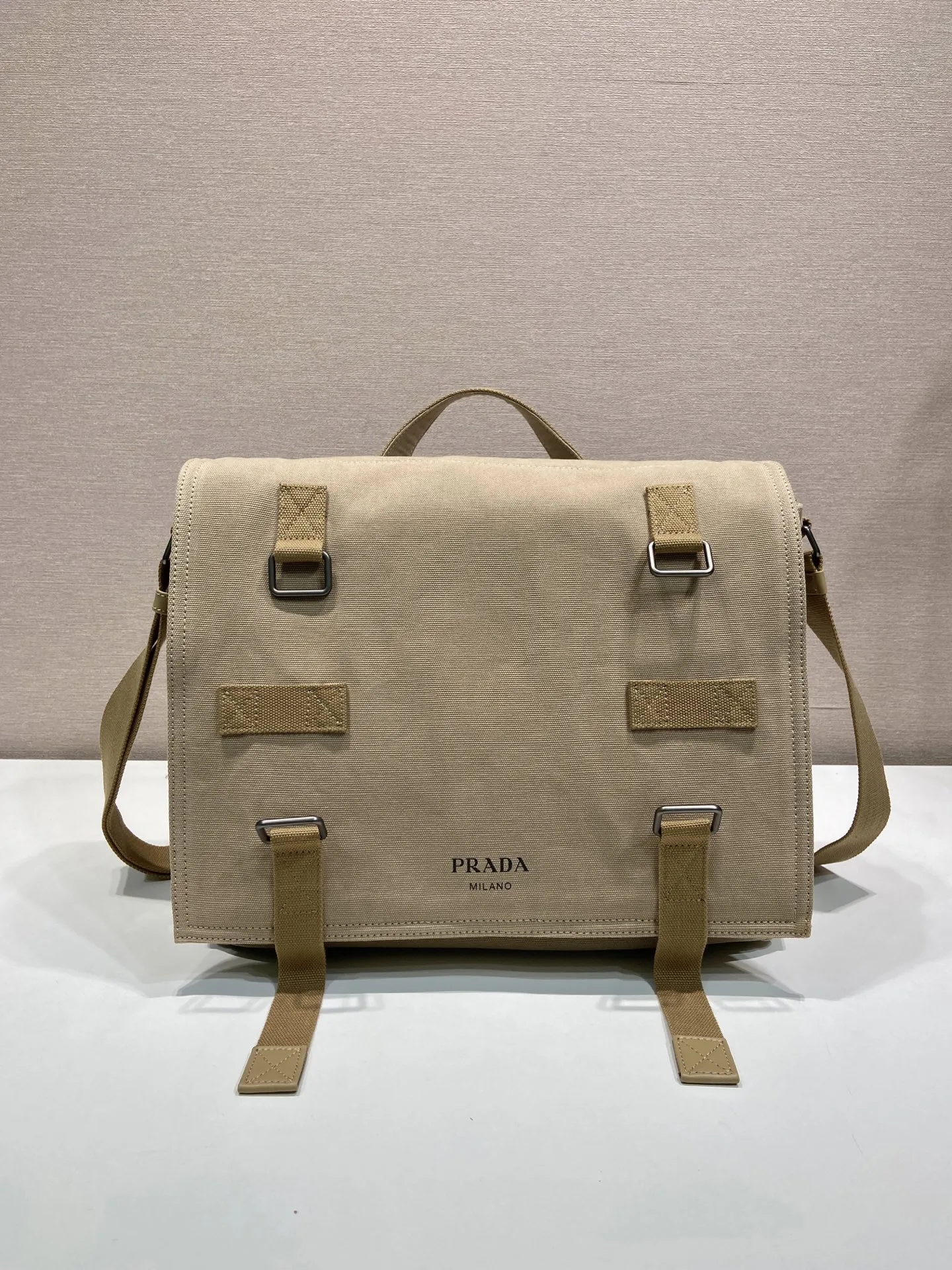 프라다 캔버스 숄더백 2VD085 34x29x10cm