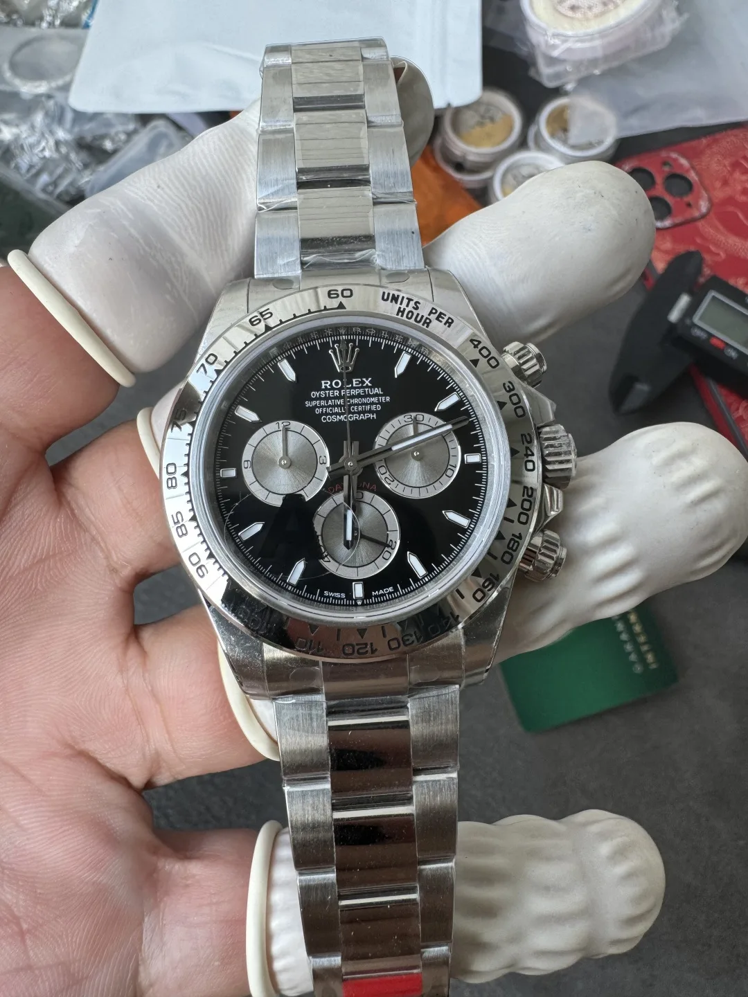 VS l 4131 l 40 mm l Rolex Daytona 데이토나 m126509-0001 183g