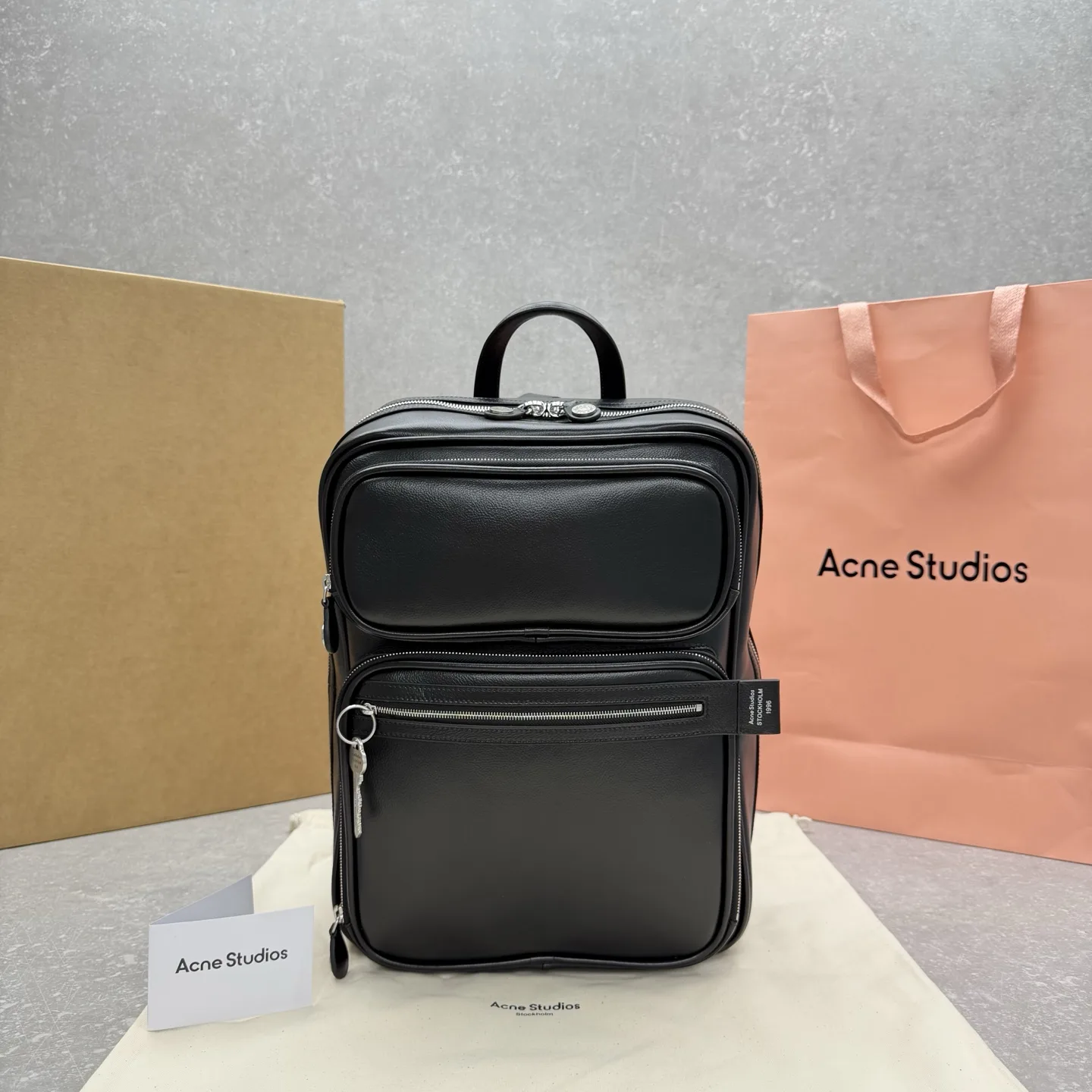 Acne Studios  Camero 짐 백팩 30×12×38cm