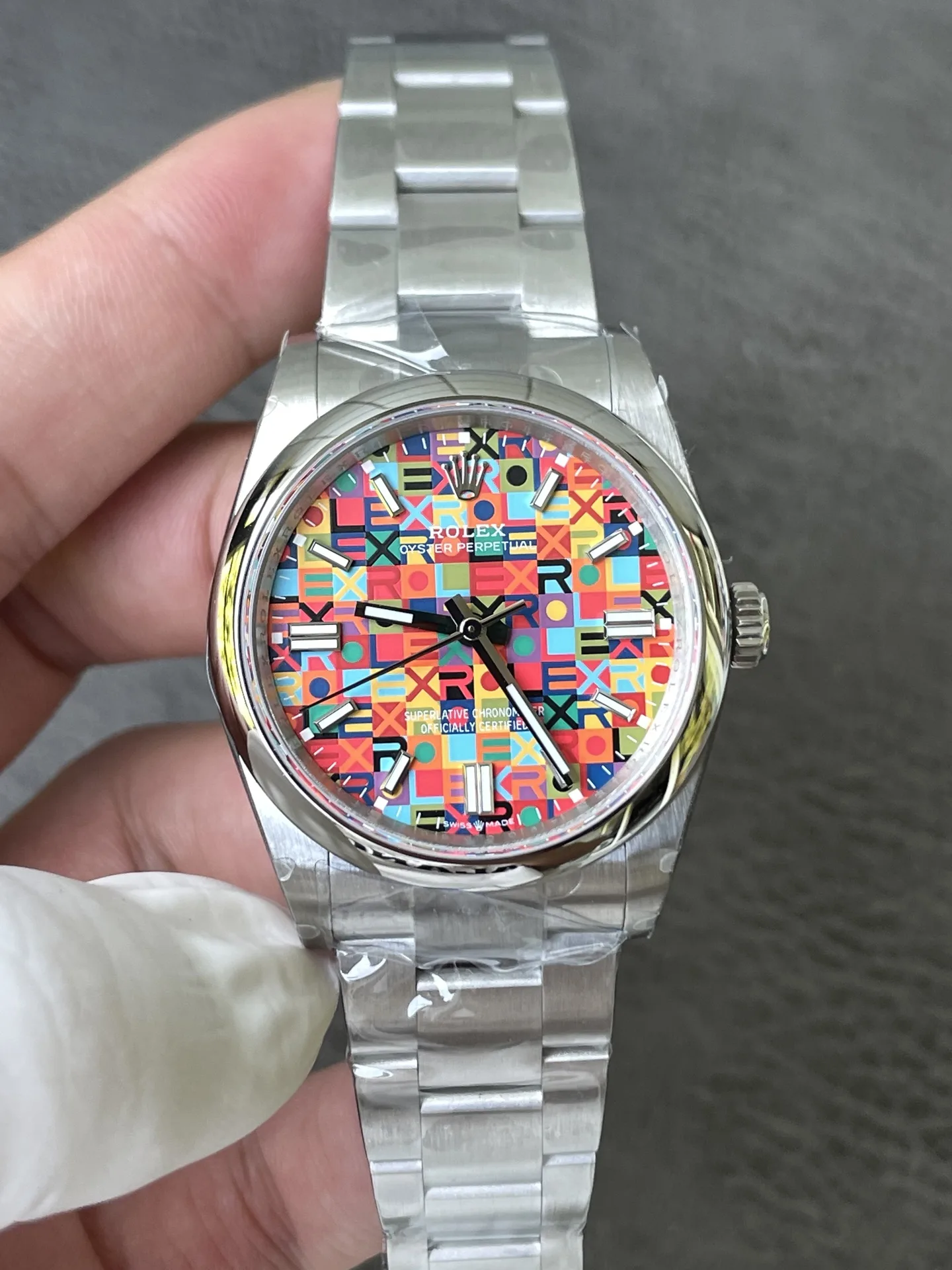 QF | 3230 Free-sprung｜36mm l 롤렉스 오이스터 퍼페추얼 m134300