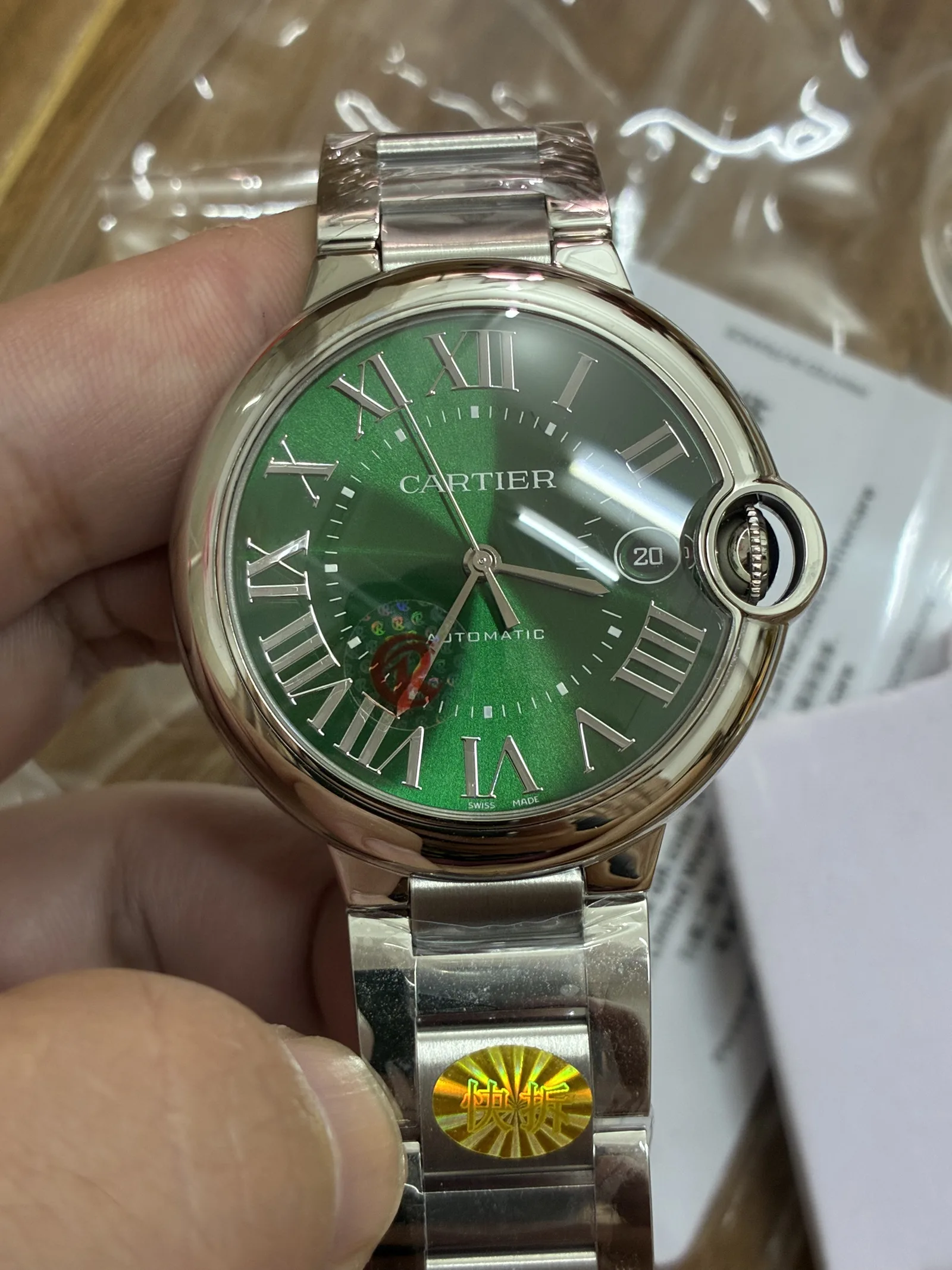 AF | 2824 무브먼트 l 40mm l  까르띠에 워치 발롱 블루